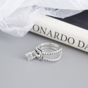 Statement Zip Lock Open Ring - MLYH108