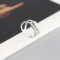 Statement Zip Lock Open Ring - MLYH108