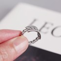 Vintage Tank Chain Shaped Open Ring - MLYH112