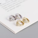 Cute Cats Footprint Hoop Earrings - MLYH132