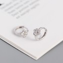 Cute Cats Footprint Hoop Earrings - MLYH132