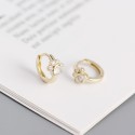 Cute Cats Footprint Hoop Earrings - MLYH132