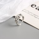 Vintage Hollow Stars Open Ring - MLYH135
