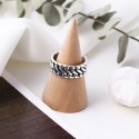Vintage Chain Shaped Hoop Earrings - MLYH136
