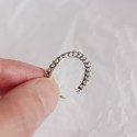 Vintage Dotted Line Open Ring - MLYH142