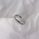 Vintage Dotted Line Open Ring - MLYH142