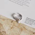 Vintage Chain Lock Open Ring - MLYH145
