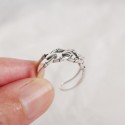 Vintage Chain Shaped Open Ring - MLYH149