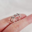 Vintage Chain Shaped Open Ring - MLYH149