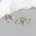 Sparkling Owl Dangle Earrings - MLYH151