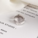 Vintage Square Shaped Open Ring - MLYH153