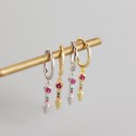 Elegant Long Nail Dangle Earrings - MLYH155