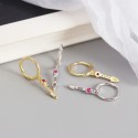 Elegant Long Nail Dangle Earrings - MLYH155