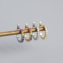 Minimalist U-shaped Hoop Earrings - MLYH158
