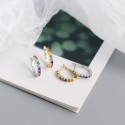 Minimalist U-shaped Hoop Earrings - MLYH158