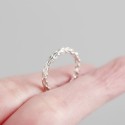 Baroque Irregular Texture Open Ring - MLYH159