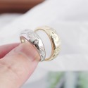 Elegant Moon and Star Open Ring - MLYH180