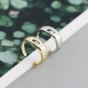 Elegant Moon and Star Open Ring - MLYH180