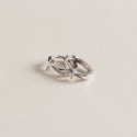 Minimalist Cross Hoop Earrings - MLYH188