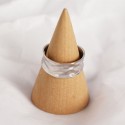 Irregular Hammered Textured Open Ring - MLYH190