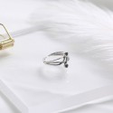 Hollow Wavy Open Ring - MLYH195