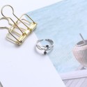 Hollow Wavy Open Ring - MLYH195