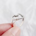 Vintage Wrapped Heart Open Ring - MLYH196
