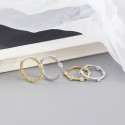 Exaggerated Beaded Hoop Earrings - MLYH201