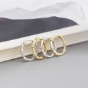 Exaggerated Beaded Hoop Earrings - MLYH201