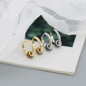 Minimalist Pave Charms Hoop Earrings - MLYH202
