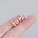 Double Layer Circles Hoop Earrings - MLYH203