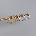 Double Layer Circles Hoop Earrings - MLYH203