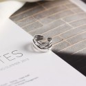 Irregular Lines Wrapped Open Ring - MLYH214