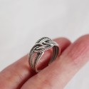 Vintage Braided Knot Open Ring - MLYH215