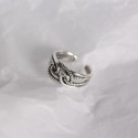 Vintage Braided Knot Open Ring - MLYH215