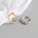 Elegant Knotted Open Ring - MLYH219