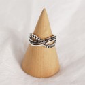 Vintage Triple Cross Open Ring - MLYH220