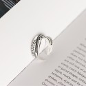 Vintage Triple Cross Open Ring - MLYH220