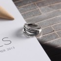 Vintage Wrapped Beads Open Ring - MLYH222