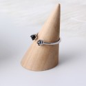 Two-end Gemstone Open Ring - MLYH224