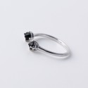 Two-end Gemstone Open Ring - MLYH224
