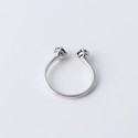 Two-end Gemstone Open Ring - MLYH224