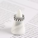 Chain and Twine Shaped Open Ring - MLYH243