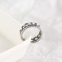 Chain and Twine Shaped Open Ring - MLYH243