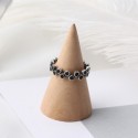 Vintage Wavy Beads Open Ring - MLYH246