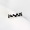 Vintage Wavy Beads Open Ring - MLYH246