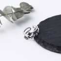 Vintage Black Star Open Ring - MLYH252