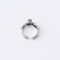 Vintage Black Star Open Ring - MLYH252