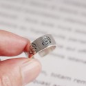 Vintage Engraved Skull Open Ring - MLYH254