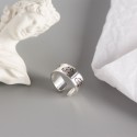 Vintage Engraved Skull Open Ring - MLYH254